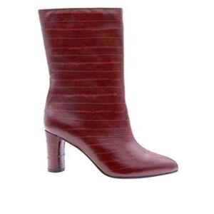 NEW Anthro Cranberry Wine Mid-Calf Boots